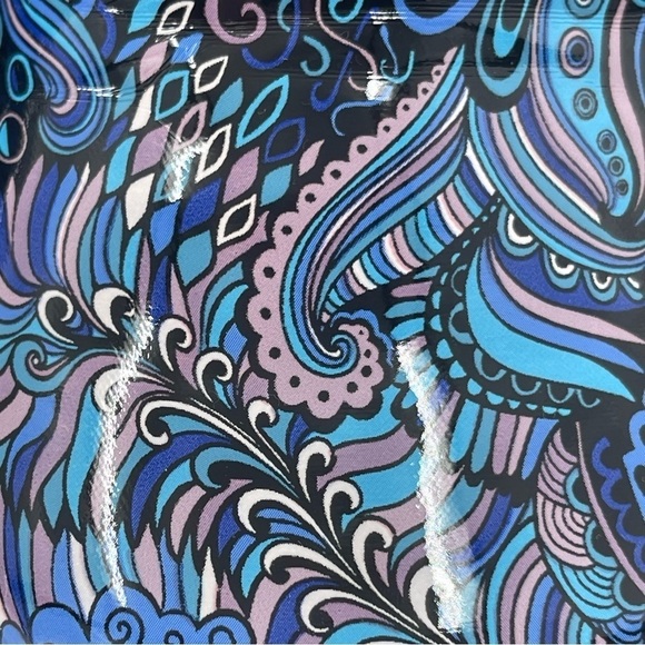 EASY WORKS LYNDEE BLUE PAISLEY WORK NURSING SHOE SIZE 8 - Picture 7 of 10